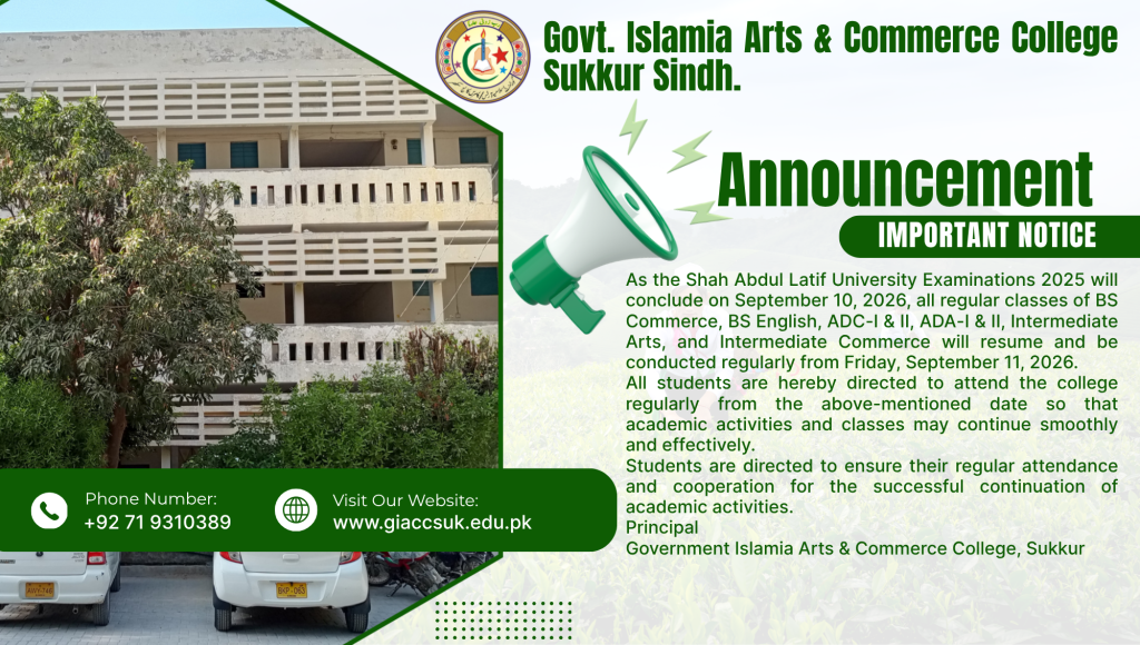 Announcement: Classes will run from Friday, 11th September, 2026